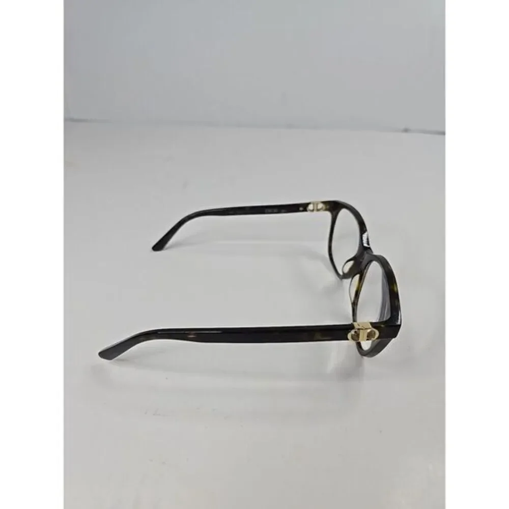 $390 DIOR 30Montaigne Mini SI Brown Rectangular Eyeglasses 50 18‎ 135 W A 4 1.1